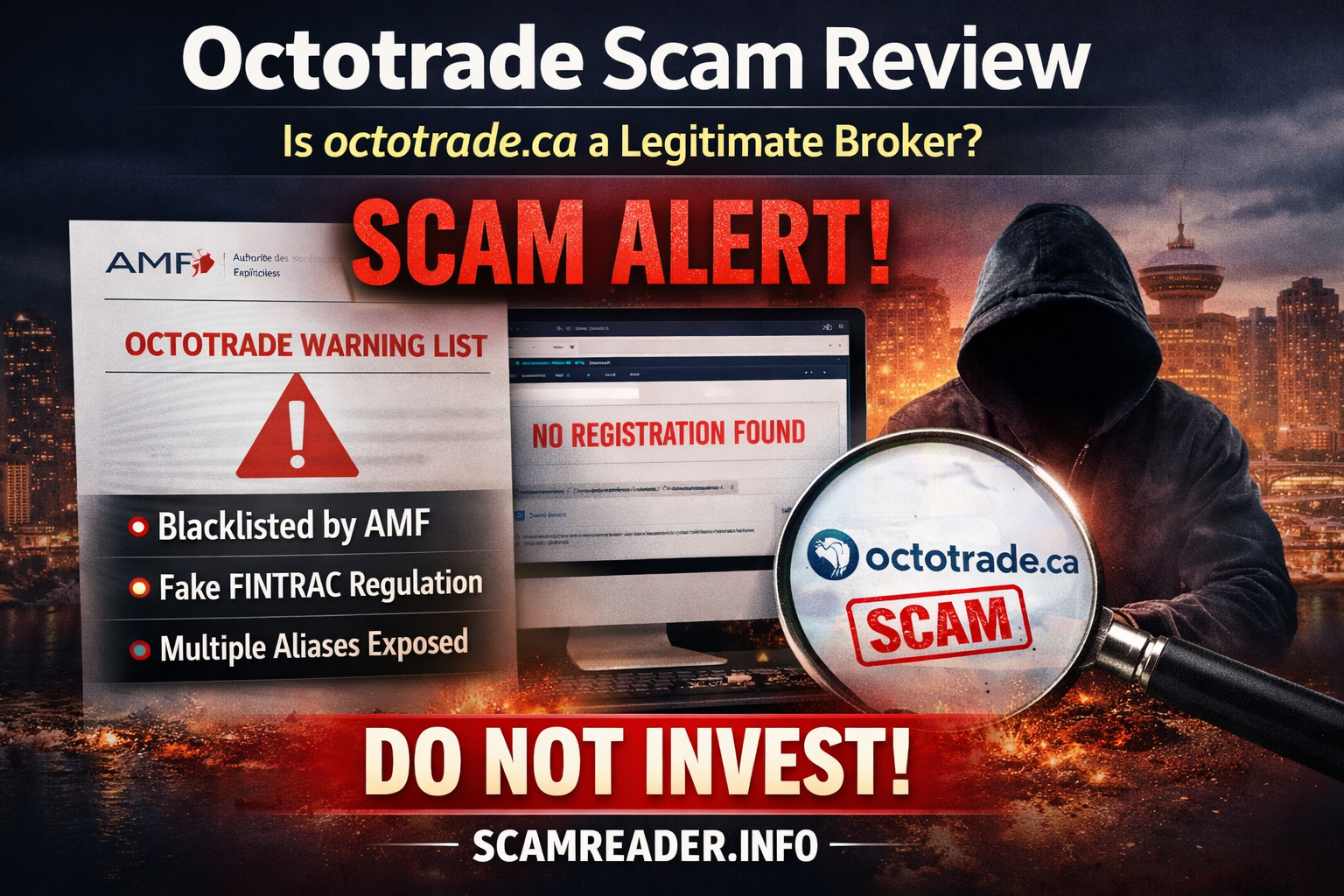 An Image Depicting the Octotrade Scam Trading Platform.