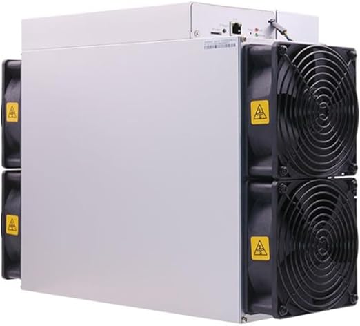 An image of the Bitmain Antminer S19j Pro+ 120T 3300W Asic bitcoin miner as sourced from Amazon.