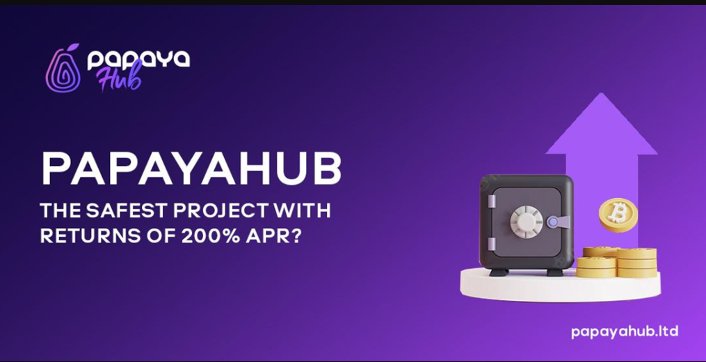 Papaya Hub landing page.