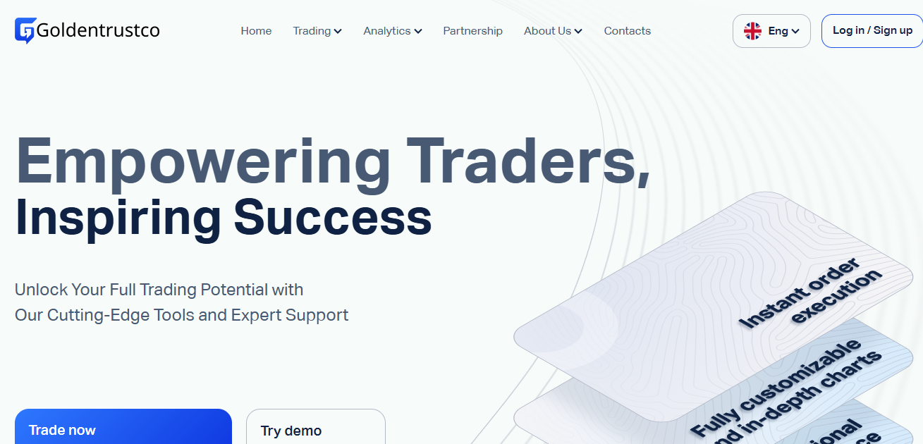 GOLDEN TRUST Company is a scam trading platform!