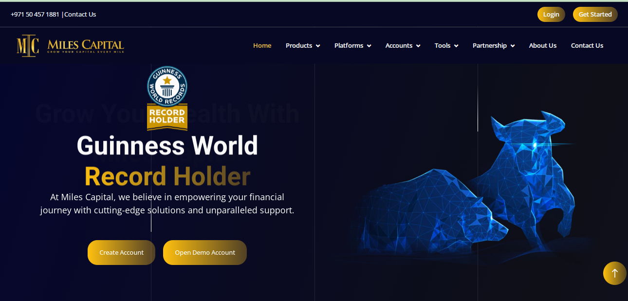 The Miles Capital Scam Trading Platform.