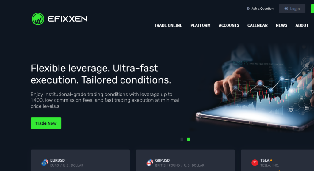 A Review Of The Efixxen Trading Platform.