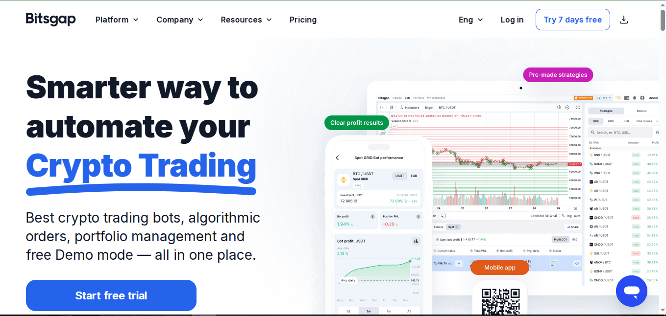 An Image of Bitsgap.