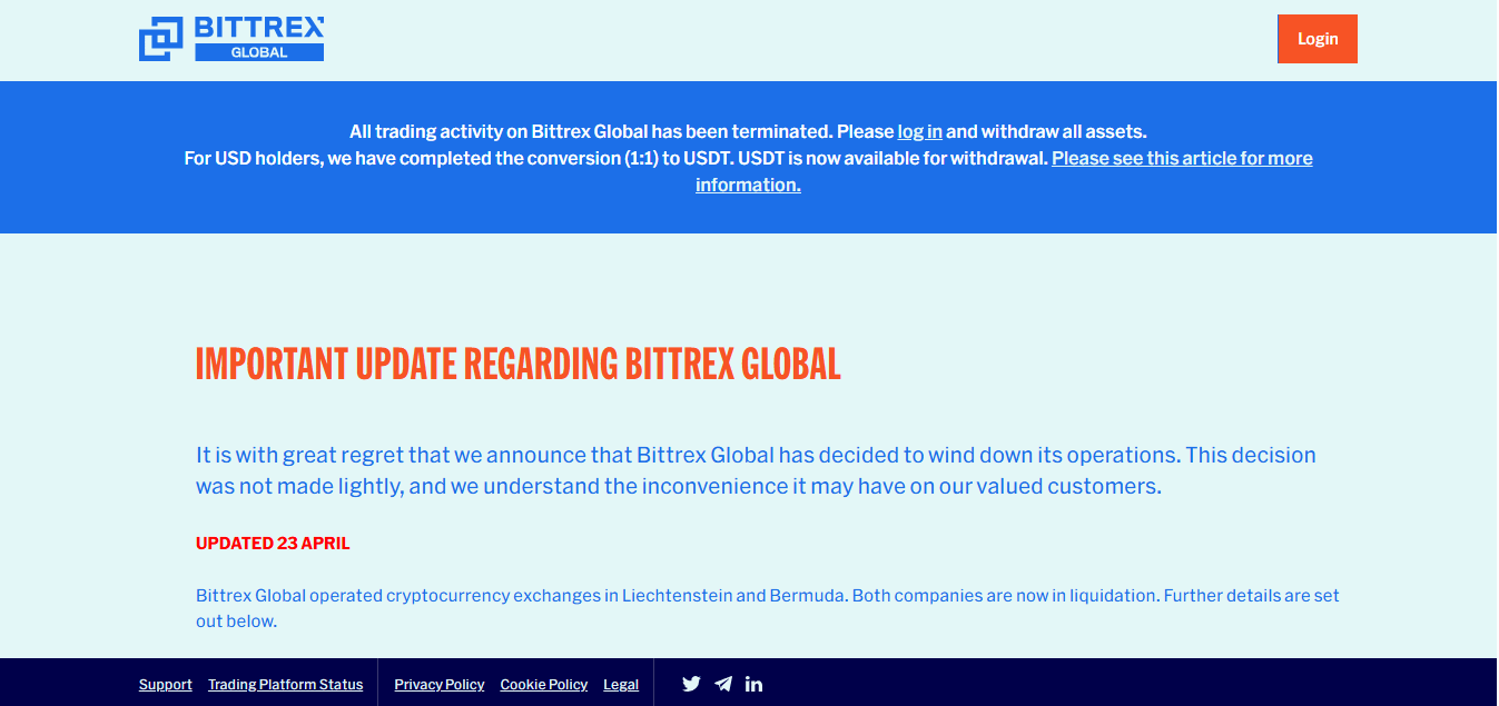 A Review of the Bittrex Exchange Which Is Clever Robbing Investors.