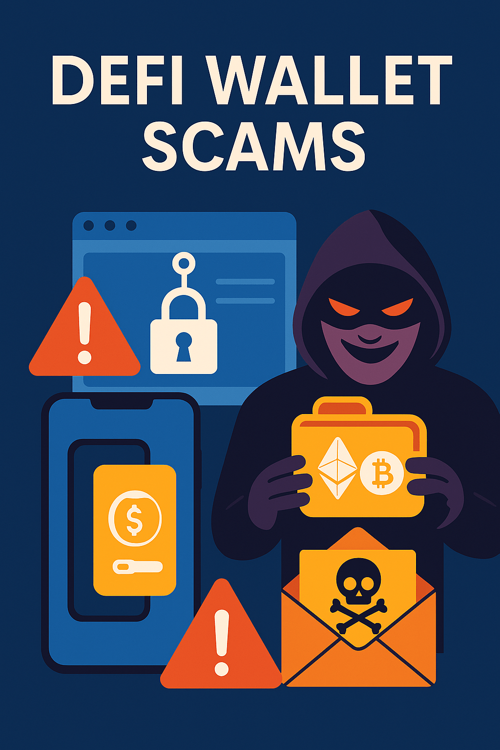 An Image Portraying Defi Wallet Scams