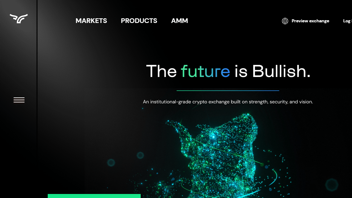 An Image Of the BLSH Cryptocurrency Exchange